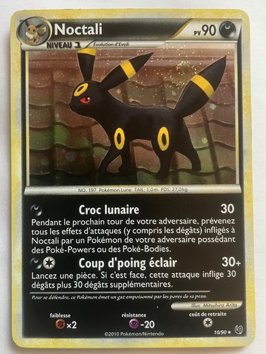 Noctali holo hgss - 10/90,