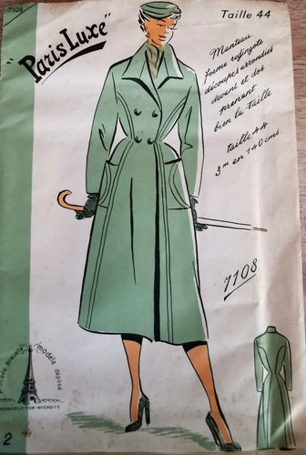 7108 patron paris luxe vintage - 7108,
