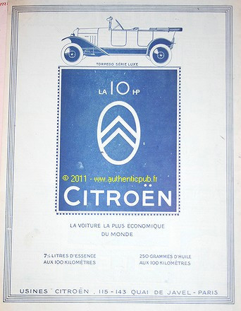Publicite citroen hp - 10,