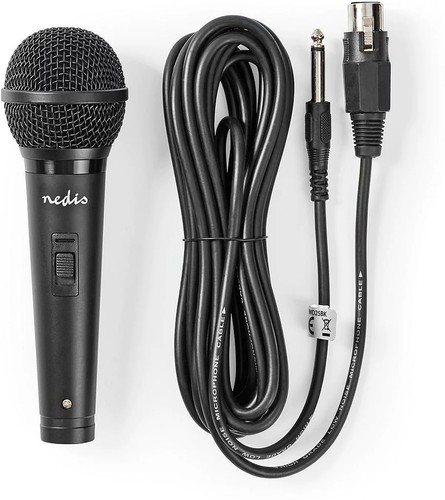 Microphone cardioïde noir - microphone, en