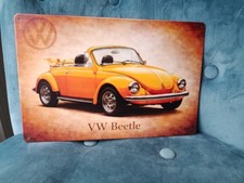 Plaque métal volkswagen