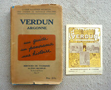 GUIDE MICHELIN VERDUN ARGONNE 1914-1918 ÉDITION 1936