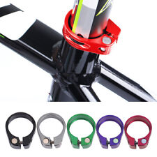 COLLIER TIGE DE SELLE ATTACHE SERRAGE 5 couleurs VÉLO ALU 34.9 mm  VILLE VTT 