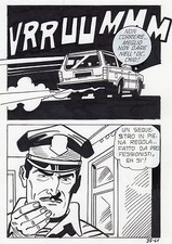Monstre planche originale - monstre,