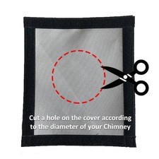 Tissu de cheminée ignifuge