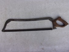 Très grande scie de boucher estampillée H.FRANCE.C