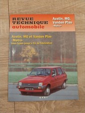 Revue Technique AUSTIN MG METRO Turbo 1000 1275 L HLE 1.3 HLS VANDEM PLAS MINI