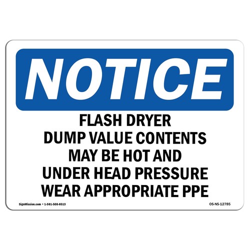 Flash dryer dump - flash, valve