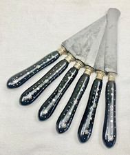 6 GRAND COUTEAUX DE TABLE