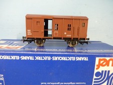 JOUEF HO Wagon Fourgon de queue Standard type M SNCF + éclairage BO ref 6480
