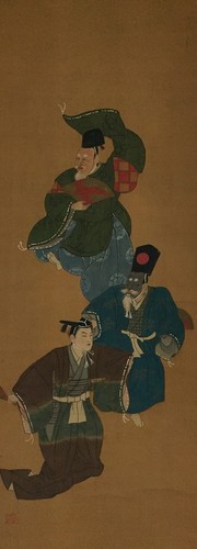 P1668 tableau ancien japonais - ancien,