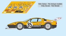 Autocollants Ferrari 512 BB Le Mans 1978 85 1:32 1:43 1:24 1:18 calques