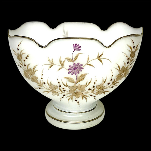 Vase ancien opaline - vase, en