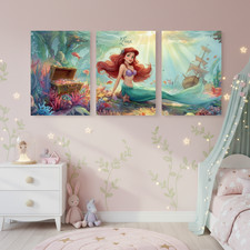 Tableau Toile Sirène