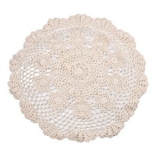 Nappe Crochet DIY Décor Table Salle à Manger Meuble Pratique Restaurant