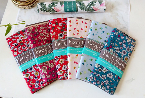 Lot coupons tissu - 7,