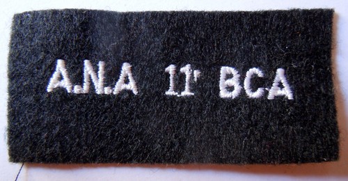 Insigne tissu ancien patch