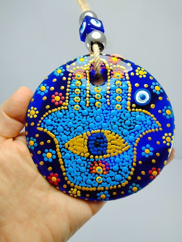 Pendentif perles verre - perles,