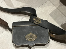 FRANCE : giberne de musicien second empire / 3eme république