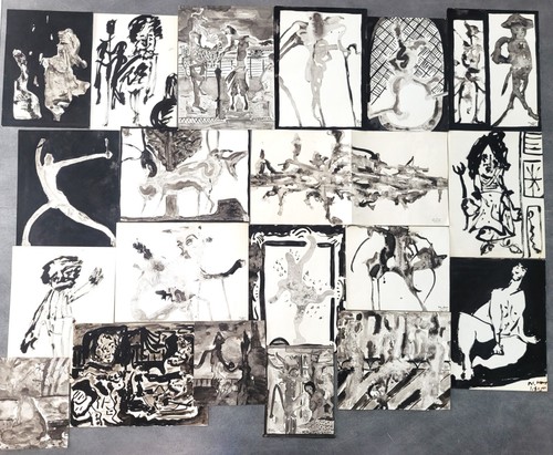 Lot dessins originaux - lot, de
