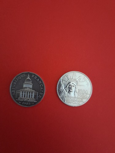 Pieces 100 francs argent - de,