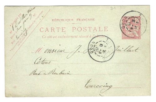 Carte entier postal type - postal,