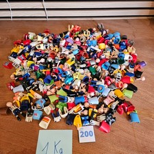 énorme lot 1kg de pièces détachées personnages Playmobil (DANS L ETAT) réf 200