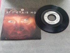 Johnny Hallyday  "Si J'étais Moi"  45 tours  France 1989