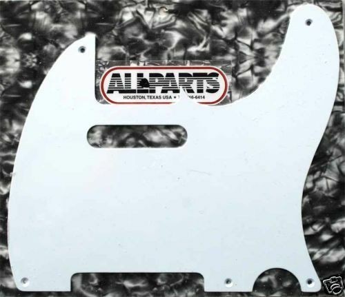 Pickguard telecaster blanc - telecaster, 5