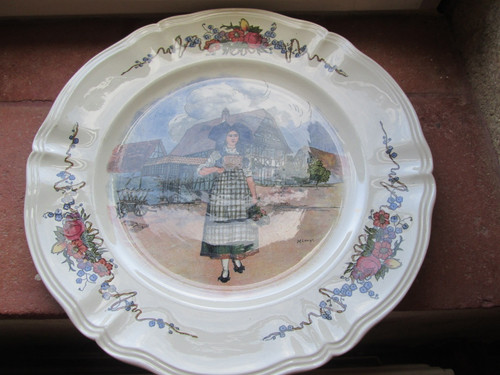 Plat rond grande assiette - rond,,