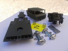 N2 SOLIDO VEREM MILITAIRE LOT DE PIECES DIVERS BERLIET T12 POUR BRICOLEUR TBE