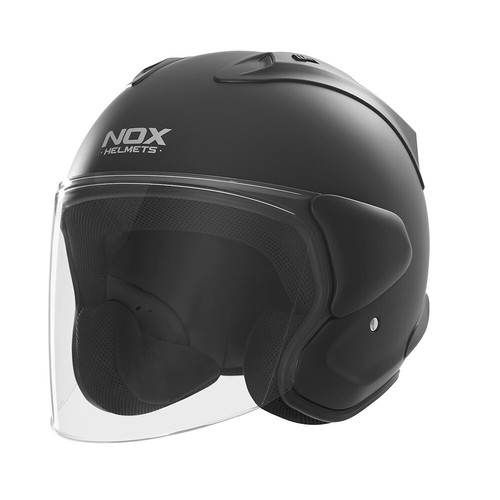 Casque nox jet 220s noir - n, mat