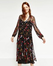 ROBE ZARA M L 40 42 HIPPIE