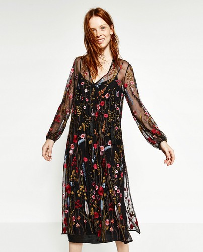Robe zara 42 - m, hippie
