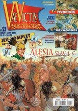Magazine VAE VICTIS n°21 - Juillet-Aout 1998 - Jeu complet "Alésia"