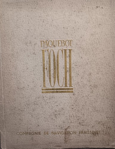 Paquebot foch éditions - paquebot,