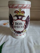 Pot à pharmacie faïence