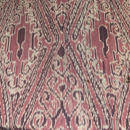 Ikat woven fabric pua - ikat,