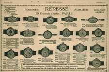 Publicité ancienne joaillier