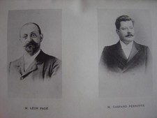 Portraits de Léon Padé et