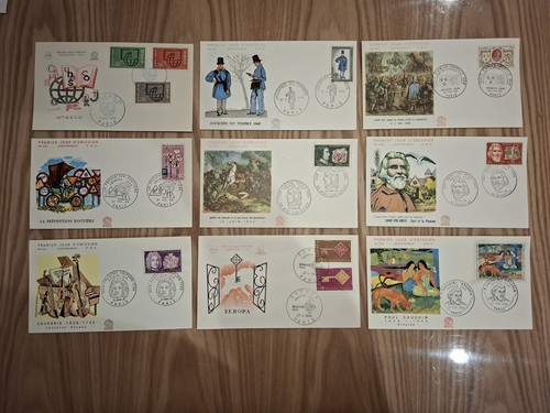 Lot enveloppes timbres - lot, enveloppes/