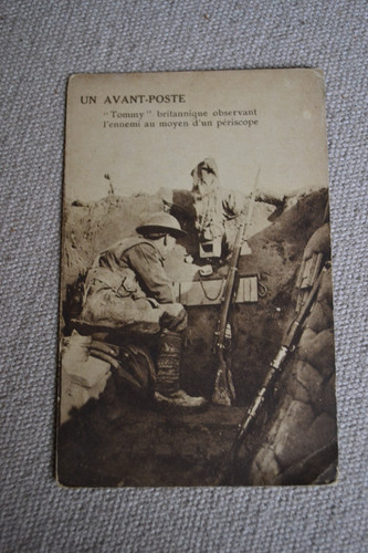 Cpa avant poste tommy - cpa, avant-poste