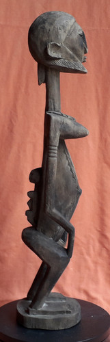 Dogon standing figure with - dogon, a