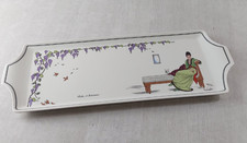 Ancien plat à cake, décor