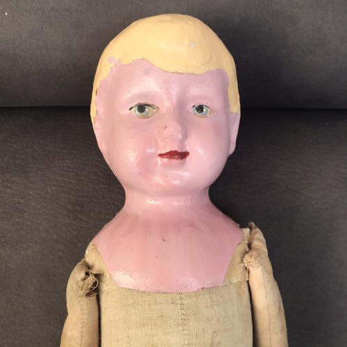 Poupon tête papier - tête, mâché