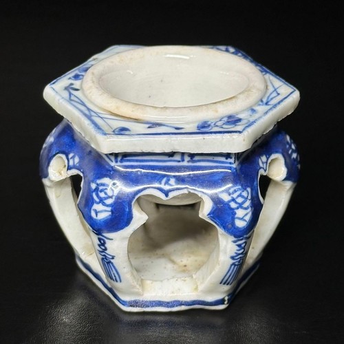 Porte tasse saké - à, hexagonal