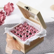 Vitrine de bijoux en bois avec