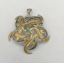 Pendentif Grand Émeraude