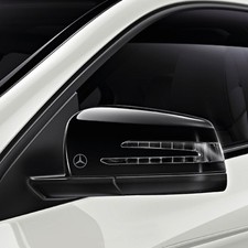 Mercedes Logo Autocollant Classe C A B CLS CLC AMG Stickers Car Tuning Miroirs