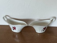 Joli lot de 2 saucières de SARREGUEMINES modèle AMARANTE de VERCOR / TBE !!